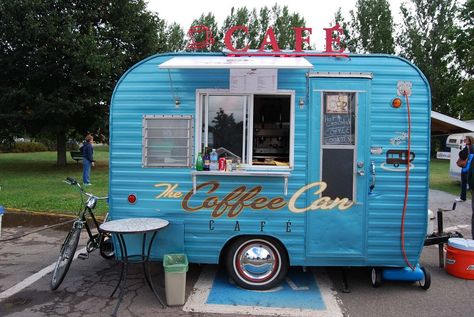 12 Types of Vehicles Used for Food Trucks Ideas For Food Truck, Mobile Coffee Trailer, Coffee Trailers, Coffee Camper, Coffee Trucks, Food Truck Ideas, Winter Drive, Food Truck Park, Coffee Food Truck