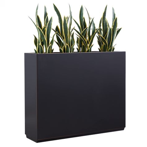 Outdoor planters front door