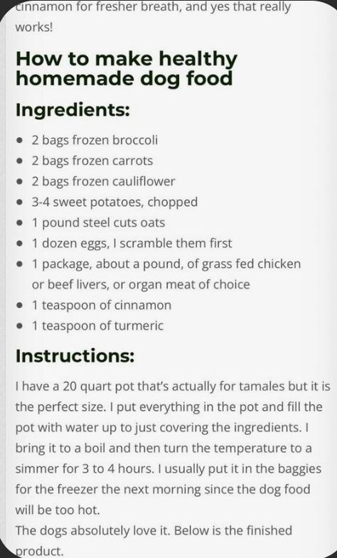 Homemade Dog Food Large Breed, Bulk Dog Food Recipes, At Home Dog Food, Anti Inflammation Dog Food Recipes, Diy Farmers Dog Food, Make Your Own Dog Food, Foods Dogs Can Eat, Cook Dog Food, Pet Treats Recipes