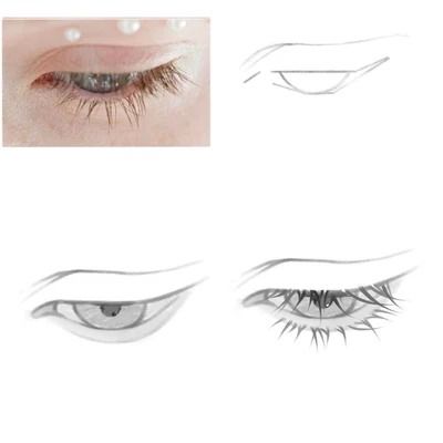 how to draw eyes drawing references – BUJO ART Anime Faces Drawing Reference, Eyes Tut Drawing, Eyes From The Side, Eyes Looking Up Reference, Drawing Eye Shapes, Eye Lashes Drawing, Teary Eye Drawing, Eyes Different Angles, Drawing Reference Eyes