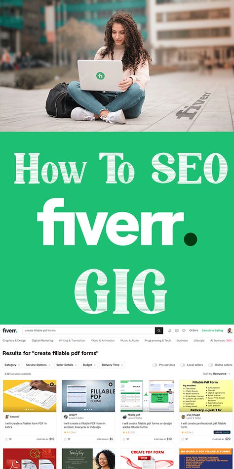 How to SEO a Fiverr Gig Seo Search Engine Optimization, Business Lifestyle, Fiverr Gigs, Search Engine Optimization Seo, Fast Money, Search Engine Optimization, Search Engine, Affiliate Marketing, Online Business