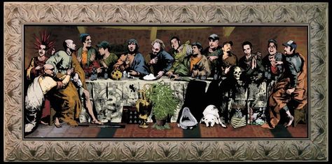 2 Minutos . La ultima cena Last Supper, Art