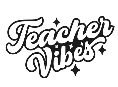 Teacher Qoutes, Teacher Appreciation Week Themes, Teacher Tattoos, Notepad Design, Dtf Designs, Teacher's Quotes, Teacher Aesthetic, Silhouette Cameo Vinyl, Note Pad Design