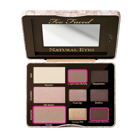 Eyeshadow Palette Too Faced, Too Faced Natural Matte, Too Faced Natural Eyes, Eye Palettes, Neutral Eyeshadow Palette, Neutral Eyes, Natural Eyeshadow, Neutral Eyeshadow, Too Faced Makeup