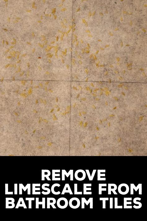 How to Remove Limescale From Bathroom Tiles Lime Build Up Remover, Hard Water Cleaner, Lime Scale Remover, Ceramic Shower Tile, Shower Tile Cleaner, Cleaning Shower Tiles, Cleaning Bathroom Tiles, Shower Cleaning Hacks, Cleaning Ceramic Tiles