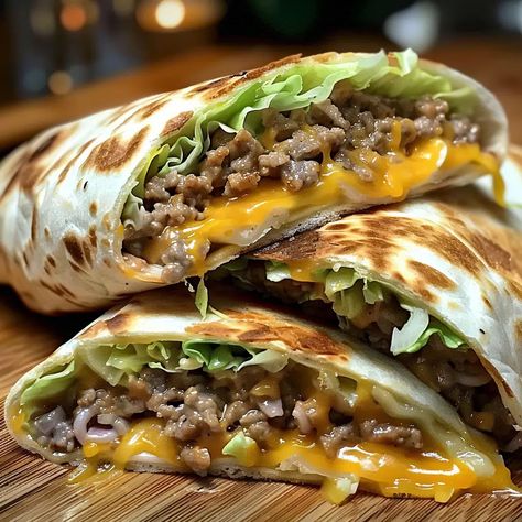 Big Mac Wraps Recipe - Keto Big Mac Wrap, Mini Big Mac Cheeseburgers, Chris Fennimore Recipes, Keto Big Mac Smash Burger, Big Mac Lettuce Wrap, Big Mac Wraps Healthy, Big Mac Burrito, Big Mac Quesadilla Recipe, Big Mac Tortilla Burger