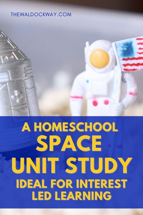 Are your kids interested in Outerspace, planets, or astronomy? If your kids dream of being astronauts, you’re going to love this homeschool space unit study. It’s ideal for homeschool families practicing interest-led learning because you can use as much or as little as you like to satisfy their curiosity. Space Unit Study Kindergarten, Space Unit For Kindergarten, Space Unit Study Homeschool, Space Unit Kindergarten, Space Unit Study, Homeschool Astronomy, Interest Led Learning, Moon Unit, Homeschool Space