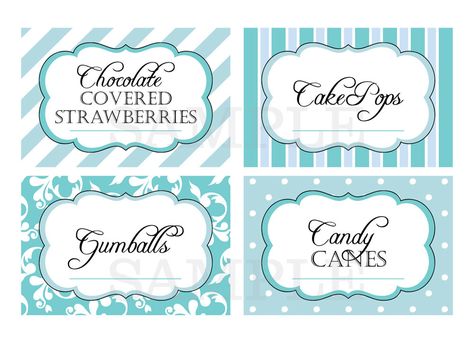 -candy tables at weddings Candy Bar Labels Template, Bass Recipes, Candy Jar Labels, Diy Candy Buffet, Candy Buffet Jars, Candy Buffet Signs, Candy Buffet Labels, Food Label Template, Buffet Labels