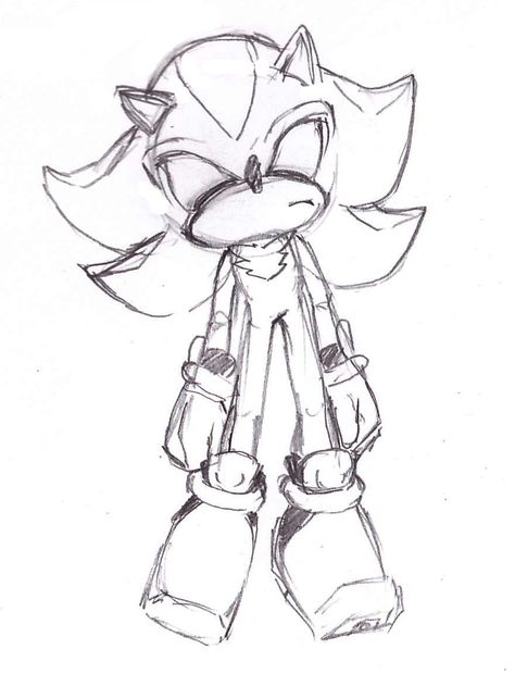 Shadow The Hedgehog Sketch, Shadow Sonic Drawing, Shadow The Hedgehog Drawing, Hedgehog Tattoo, Hedgehog Drawing, Genos Wallpaper, Series Characters, Sonic Characters, Hedgehog Art