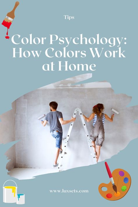 Color Psychology: How Colors Work at Home Before And After Room, Meeting Rooms, Color Psychology, Work At Home, Meeting Room, Room Colors, The Room, Focus On, Working From Home