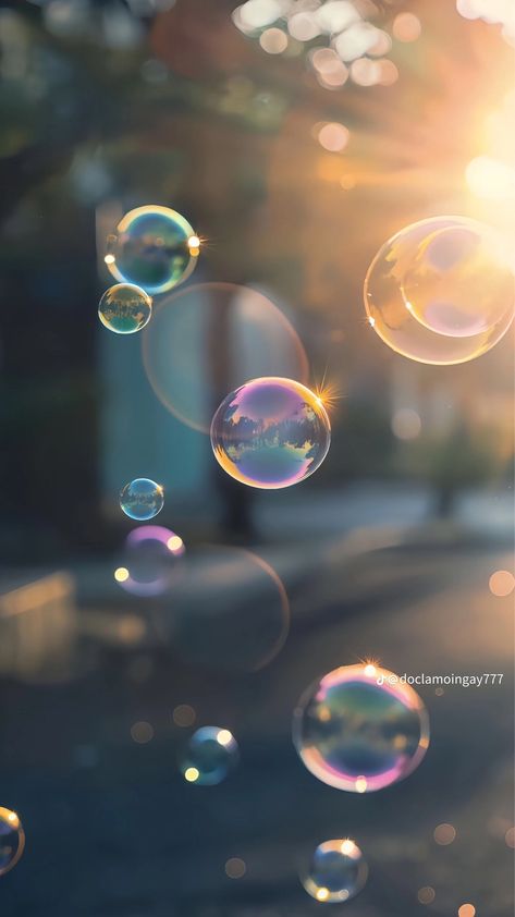 Bubble Background Wallpapers, Bubbles Wallpaper Aesthetic, Downtown Photography, Iphone Wallpaper Stills, Bubbles Wallpaper, Pretty Phone Cases, Pretty Landscapes, Instagram Frame, Minimalist Wallpaper