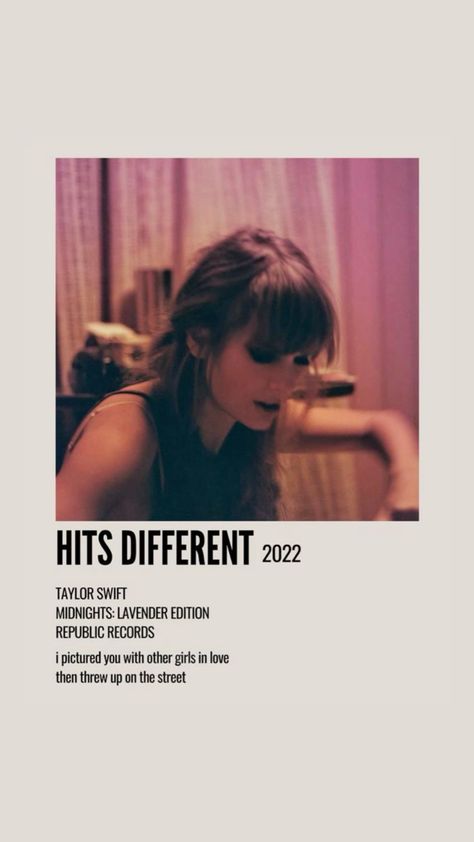 Midnights Lavender Edition, Hits Different Taylor Swift, Polaroid Poster Taylor Swift, Love Is A Lie, It Hits Different, Midnight Song, Taylor Swift Discography, Poster Taylor Swift, Taylor Swift Playlist