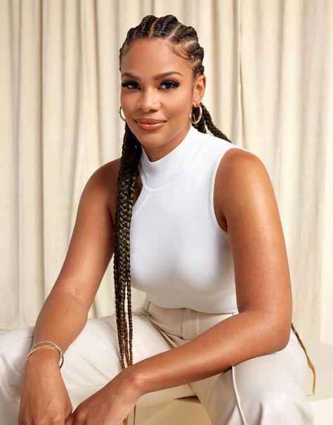 Kamie Crawford, Size 12 Fashion, Photoshoot Makeup, Natural Hair Braids, Hairstyles Ideas, Braid Styles, Hair Goals, Hair Ideas, Hair And Nails