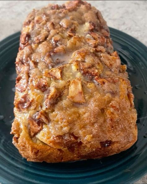 Apple Fritter Sourdough Discard, Apple Fritter Sourdough Bread, Sourdough Discard Apple Fritter Bread, Sourdough Apple Fritter Bread, Sourdough Apple Recipes, Apple Banana Bread, Baked Apple Fritters, Sourdough Discard Recipes, Recipe Using Sourdough Starter