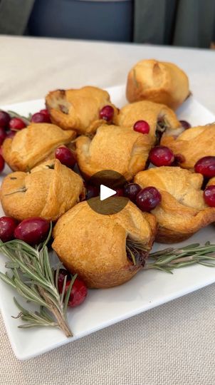 119K views · 1.3K reactions | delicious holiday appetizer bites | delicious holiday appetizer bites classic and delicious, cranberry brie bites are a favorite for the holidays. thanks for watching! this video was... | By Jacky’s Kitchen | Facebook Bre And Cranberry Bites, Cranberry Brie Bites, Cranberry Bites, One Bite Appetizers, Baked Artichoke, Cranberry Brie, Brie Bites, Weight Watchers Recipes Desserts, Cranberry Muffins