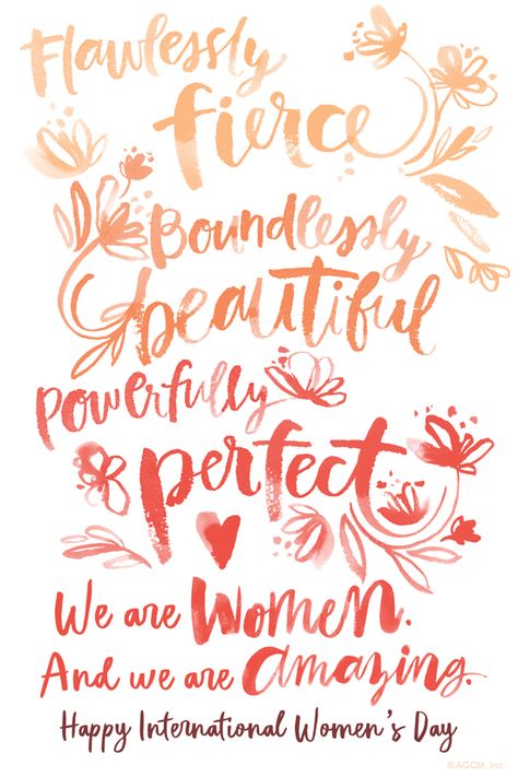 "Int'l Women's Day 3/8" | Holidays eCard | Blue Mountain eCards Happy Woman's Day Quotes, Happy Womens Day Quotes, International Womens Day Quotes, Happy Woman Day, Women Empowerment Quotes, Beauty Consultant, International Women’s Day, Strong Women Quotes, Empowerment Quotes