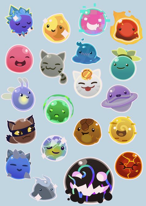 Slime Rancher Drawing, Slime Rancher Wallpaper Iphone, Cute Slime Monster, Slime Rancher Art, Slime Rancher Slimes, Slime Character Art, Blob Drawing, Slime Designs, Slime Rancher Game