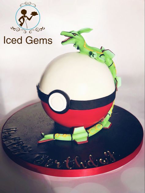 Pokeball cake
Rayquaza cake Rayquaza Cake, Pokeball Cake, Pikachu Birthday, Iced Gems, Pokemon Cake, Pokemon Ball, Pokemon Ideas, Ball Cake, Pokemon Birthday Party