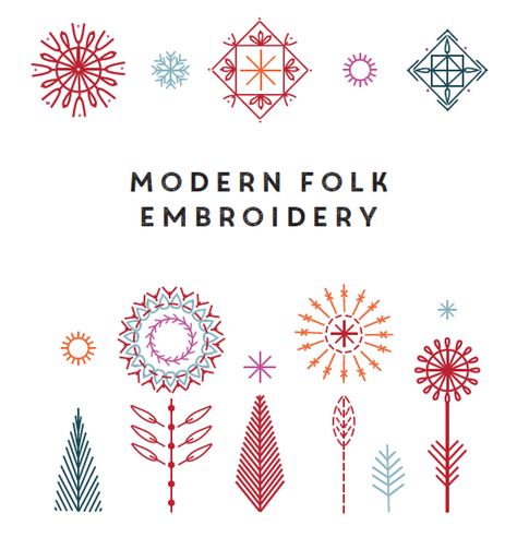 I'm so happy to be a stop in the Modern Folk Embroidery blog hop! From the moment I saw this book, I was eager to take in all of the stitc... Modern Folk Embroidery, Wild Olive, Modern Folk, Hungarian Embroidery, Redwork Embroidery, Hoop Embroidery, Embroidery Book, Learn Embroidery, Brazilian Embroidery