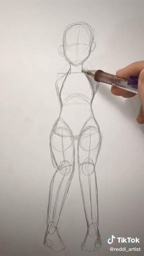 Drawing Tutorial Body Female, Body Tutorial Drawing Girl, How To Draw Women, Swag Art Girl, How To Draw Arms, Body Tut, Kraf Kertas, Body Drawing Tutorial, Girl Drawing Sketches