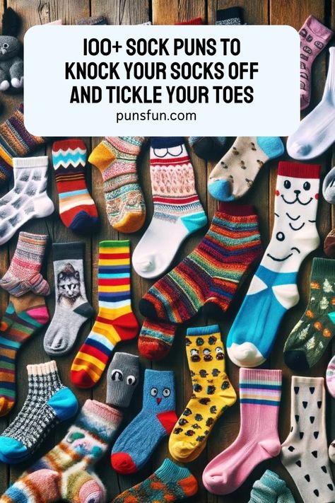 Visit Website Pun Jokes Hilarious Humor, Sock Sayings For Gifts, Thanksgiving Humor Socks, Socks Funny, Sock Puns, Funny Sock Sayings, Socks Quotes, Socks Party, Funny Socks For Men