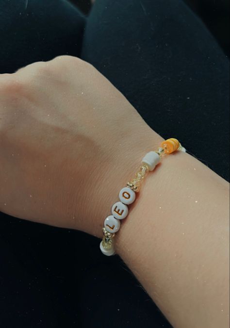 #leo #bead #bracelet Leo Bracelet, Instagram Shop, Bead Bracelet, Beaded Bracelets, Portfolio, Boutique, Bracelet, Beads