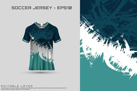 Sports jersey design. Sports design for football, racing, gaming jersey. Vector. Jersey Design Ideas Patterns, Badminton Jersey Design Ideas, Sport Tshirt Designs Ideas, Sport Tshirt Design, Sports Jersey Design T Shirts, Cool Jersey Design, Sports T Shirts Design, Badminton Jersey Design, Sports T Shirt Design