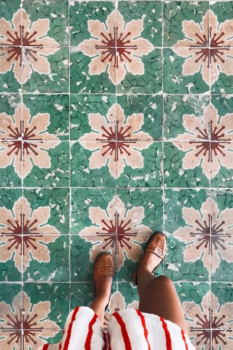 Small Laundry Room Makeover, Three Season Porch, Floral Tiles, Pattern Inspiration, Small Laundry Room, Small Laundry, Tile Inspiration, Color Story, Happy Flowers