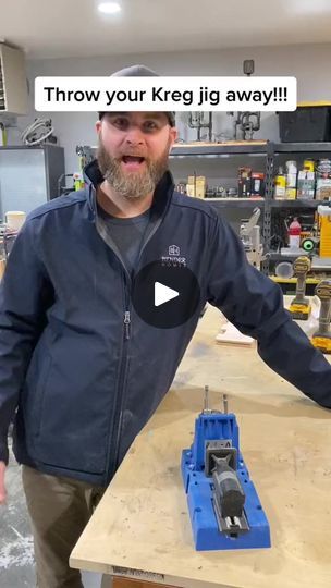 112K views · 505 reactions | Castle vs Kreg Jig #contractor #woodworking #remodel #renovation #DIY #kregjig | Benderhomes | Benderhomes · Original audio Kreg Drawer Slide Jig, Kreg Cabinet Hardware Jig, Woodworking Plans Rockler Woodworking & Hardware, Woodworking Shop Layout Rockler Woodworking & Hardware, Bandsaw Resaw Jig, Kreg Jig Projects, Kreg Tools, Kreg Jig, Woodworking Jigs