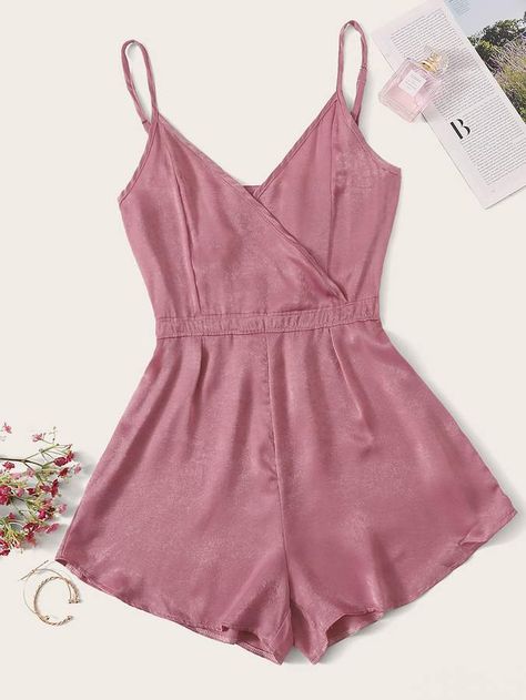 Rompers For Teens, Cami Outfit, Cami Romper, Romper Bodysuit, Casual Skirt Outfits, Cute Summer Outfits, Sleeved Romper, Ladies Dress Design, Tulum