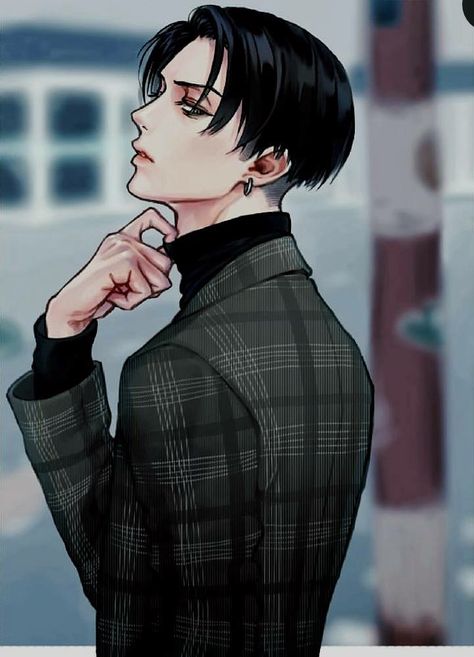 shingeki no kyojin levi Captain Levi, Titans Anime, Dark Anime Guys, Attack On Titan Fanart, Attack On Titan Levi, Cool Anime Guys, Attack On Titan Art, Random Anime, Anime Pics