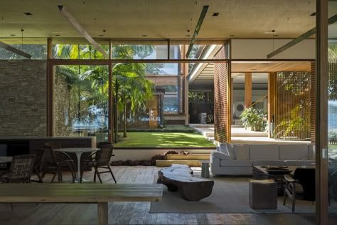 Window Interior, Tropical House, Design Exterior, Dream House Interior, House Architecture Design, Pretty House, Dream House Decor, Home Room Design, Open Floor