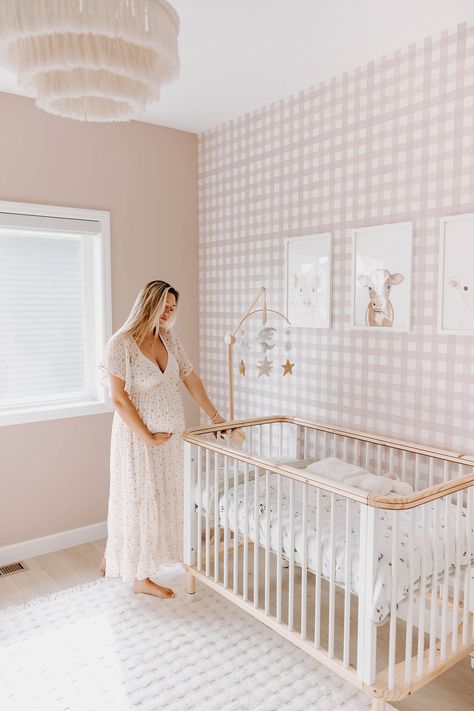 Jacqueline Fransway's Nursery Nursery For Girls Ideas, Nursery Girl Themes, Simple Girl Nursery, Nursery Themes Girl, Girls Nursery Ideas, Nursery For Baby Girl, Baby Girl Nursery Room Ideas, Nursery Ideas Girl, Ikea Baby Room