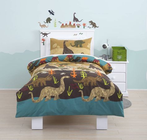 Planning ahead! Dino Room Decor, River Bedroom, Dino Bedroom, Kids Toddler Bed, Uni Room Ideas, Lego Bedroom, Dinosaur Bedding, Dino Room, Boys Shared Bedroom