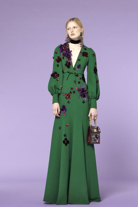 Andrew Gn Pre-Fall 2018 Winter Couture, Andrew Gn, Show Collection, فستان سهرة, 2018 Fashion, Puff Sleeve Dresses, Puffed Sleeves Dress, Fashion 2018, Fall Fashion Trends