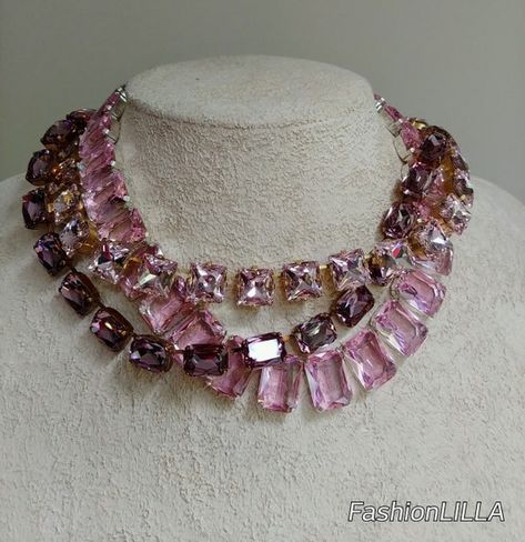 Candy Accessories, Future Jewelry, Riviere Necklace, Crystal Jewelry Necklaces, Beautiful Baubles, Georgian Jewelry, Expensive Jewelry Luxury, Instagram Jewelry, Designer Necklace