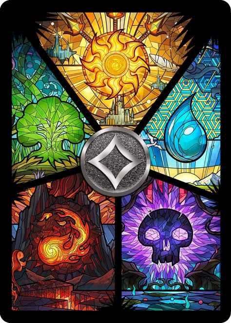 Mtg Color Wheel, Magic The Gathering Wallpapers Phone, Mtg Wallpaper Iphone, Mtg Wallpaper Magic The Gathering, Mtg Card Art, Mtg Proxy Cards, Magic Cards Art, D&d Wallpaper, Mtg Wallpaper