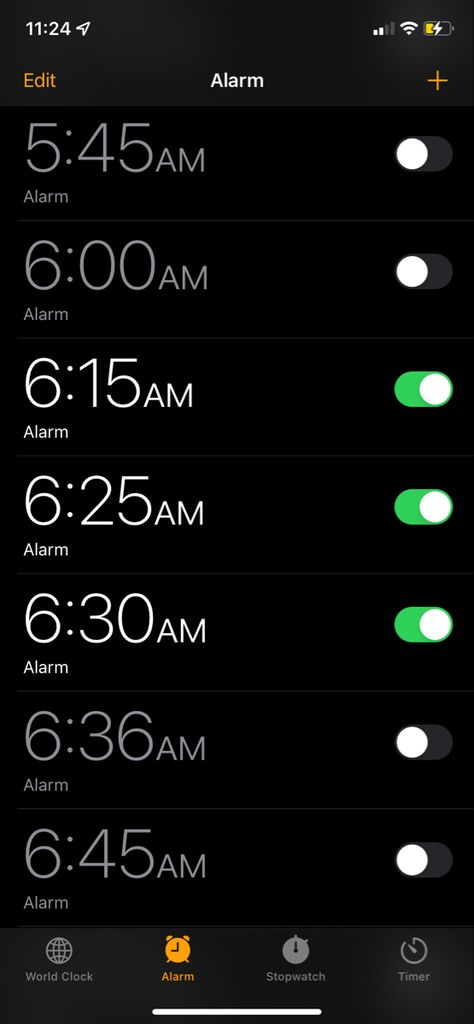 Various alarms set for 6:15 am, 6:25 am, and 6:30 am. This is about back to school early mornings. Morning Gym, Work Vision Board, School Goals, Goal Board, Sleep Early, Vision Board Pictures, Vision Board Manifestation, Vision Board Inspiration, Sleep Problems