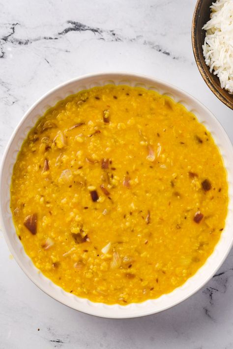 Lentil Recipes Indian, Dal Chilla, Lentil Dhal, Yellow Dal, Nourish Bowls, Dhal Recipe, Indian Lentils, Yellow Lentils, Ethiopian Food