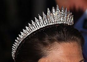 The Royal Order of Sartorial Splendor: Tiara Thursday: The Baden Fringe Tiara Tiara Aesthetic, Fringe Tiara, Victoria Of Sweden, Royal Crown Jewels, Royal Crowns, Silver Tiara, Royal Tiaras, Diamond Tiara, Crown Princess Victoria