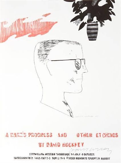 Artwork by David Hockney, 5 Works: A Rake's Progress and other Etchings by David Hockney ; David Hockney: Seven Paintings ; David Hockney Obra Gràfica 1961-74 ; David Hockney: Travels with Pen, Pencil and Ink ; David Hockney: L'Enfant et les Sortileges, Made of Offset lithographic posters in colors on wove paper Ballroom Floor, Ready Steady Go, Franz Kline, Images Design, 20th Century Art, Penny Dreadful, Printmaking Art, David Hockney, Master Piece