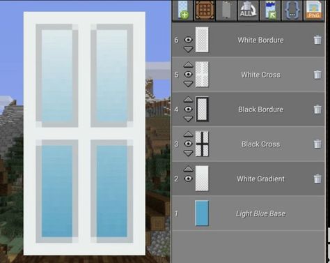 Window Banner Minecraft, Minecraft Cabinet Banner, Minecraft Banner Curtains, Minecraft Mirror Banner, Window Design Minecraft, Minecraft Curtains, Banner Designs Minecraft, Banner Minecraft Tutorials, Banner Design Minecraft