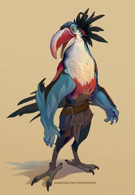 Hybrid Creatures, Bird People, Paintings And Drawings, 캐릭터 드로잉, Dungeons And Dragons Characters, Dnd Art, Dungeons And Dragons Homebrew, 판타지 아트, Creature Concept