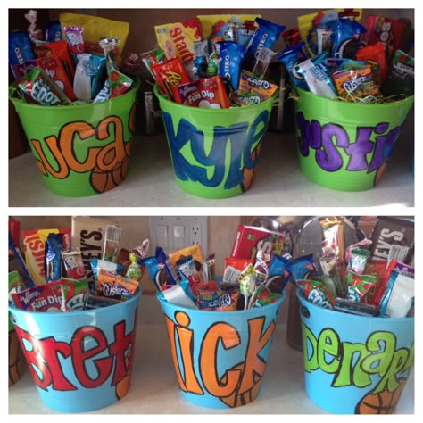 Senior night baskets