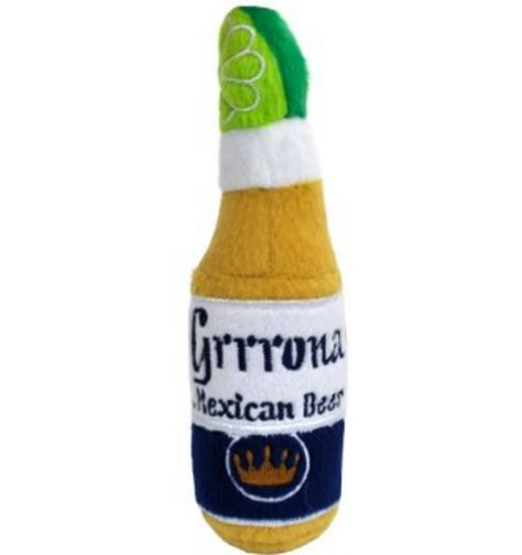 Funny Dog Toys, Mexican Beer, Puppy Chew Toys, Dog List, Puppy Chewing, Plush Dog Toys, Plush Dog, Dog House, Dog Supplies