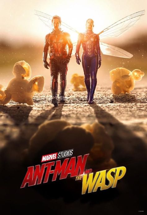 Ant Man Poster, Marvel Movie Posters, Ant Man And The Wasp, Antman And The Wasp, The Wasp, Ready Player One, Evangeline Lilly, Paul Rudd, Michelle Pfeiffer