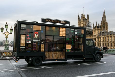 Food Truck Design Interior, Truck Bedroom, Food Vans, Food Trailers, Mobile Coffee Shop, Food Van, Food Truck Business, Cafe Shop Design, Mobile Boutique