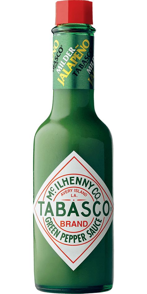 TABASCO® Brand Pepper Sauces Tabasco Recipes, Green Pepper Sauce, Waffle Sliders, Cornbread Waffles, Green Jalapeno, Chicken Cornbread, Avocado Taco, Jalapeno Sauce, Tabasco Sauce