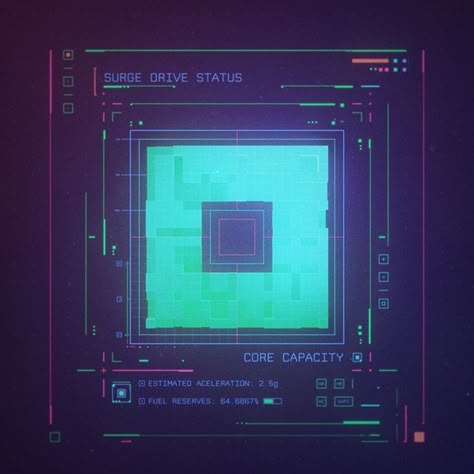 Sci-fi Ui, Cyberpunk Design, Graphisches Design, Gui Design, Affinity Designer, Head Up Display, Ui Design Inspiration, Glitch Art, Ui Inspiration