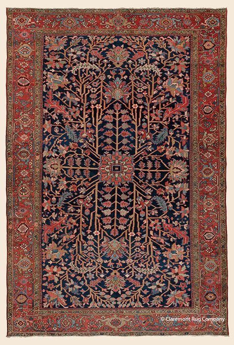 Heriz Rugs, Large Carpet, Rug Company, Antique Carpets, Persian Carpet, Rug Decor, North West, Persian Rug, Antique Rugs